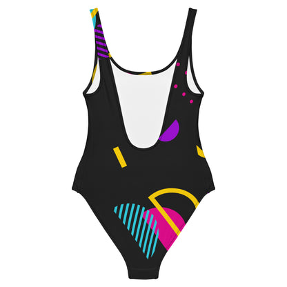 One-Piece Swimsuit (Black)