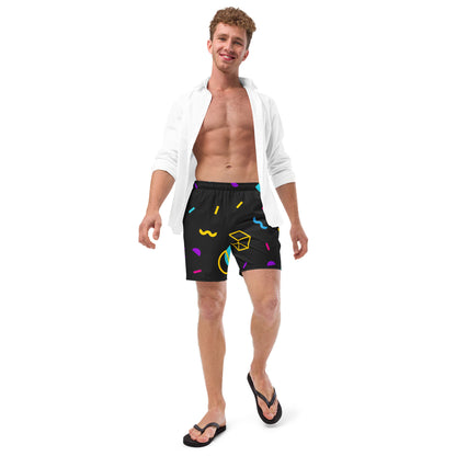 Men's Swim Trunks (Black)