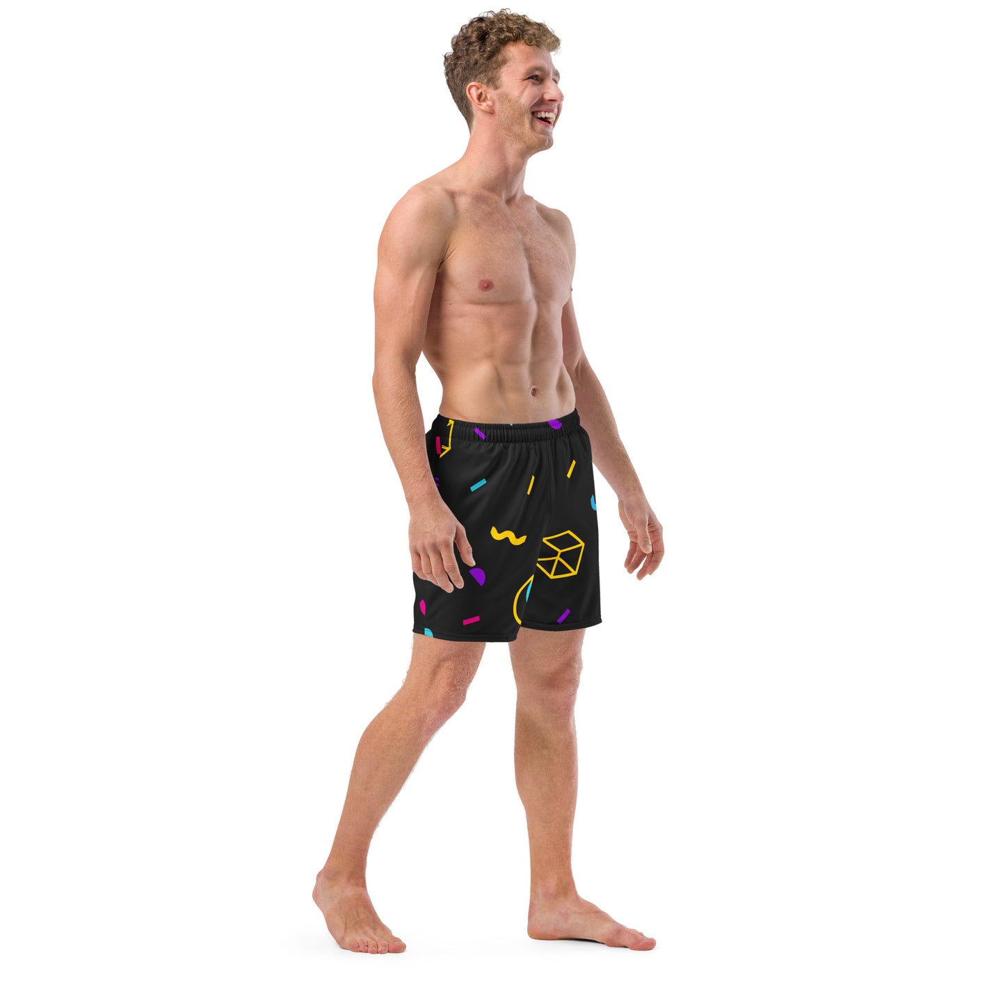 Men's Swim Trunks (Black)